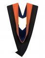 Cappe Diem Master S Graduation Hood Orange Of Engineering Various College Colors Navy Gold 