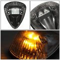 Compatible With Ram 1500 2500 3500 Br 5pcs Black Yellow Led Cab Roof Top Lights Smoked 3rd Brake Cargo Light