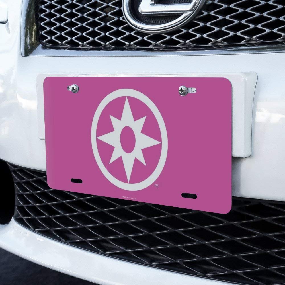 Green Lantern Blackest Night Star Sapphire Logo Novelty Metal License Plate Aluminum Vanity Tag For North American Vehicles 6