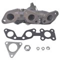 Geluoxi Left Manifold With Gasket Replacement For Nissan Frontier 1999-2004 Xterra 2000-2004 V6 3 3l Naturally Aspirated
