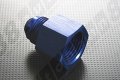 Autobahn88 Aluminum Anodized Hose End Fitting Female To An Male Flare Reducer Straight An10 An6 Blue