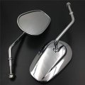 Smt-chrome Rearview Shining Mirrors For H-d Flstc Fxdb Dyna Fxdf Flstf 8mm B013jv6tug 