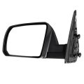 Driver Side View Mirror For 2007 2017 Toyota Tundra Sequoia Black Smooth Manual Folding Heated Power Adjustment To1320252 