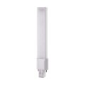 Satco S28726 6w Led Pl 2-pin Type B Ballast Bypass Light Bulb 13w Cfl Replacement Gx23 Base 3000k White 