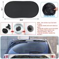 Car Window Screens Mosquito Net 5 Pack Breathable Mesh Sunshade For Camping And Privacy Uv Protection Auto Rear Side Covers