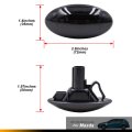 Smoked Lens Amber Led Side Marker Lamps For 2011-2013 Mazda2 2004-2011 Mazda3 2006-2010 Mazda5 2000-06 Mazda Mpv Dynamic Turn