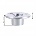 Uxcell M10x25x1 8mm Brad Hole Tee Nut Carbon Steel T-nuts Furniture Hardware Flange Insert Female Thread 10pcs