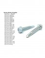 Hex Washer Head Self Drilling Screws Bagged Assortment Kit 1465 Pcs