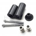 Hongk- No Cut Frame Slider Protector Compatible With 2003 2004 Kawasaki Zx6r Zx-6r Zx6rr Carbon B01bw4pqz6