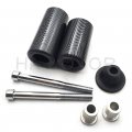 Hongk- No Cut Frame Slider Protector Compatible With 2003 2004 Kawasaki Zx6r Zx-6r Zx6rr Carbon B01bw4pqz6
