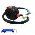 Tc-motor 3 Function 8 Wire Handle Kill Light Start Switch Female Plug For Chinese 50cc 70cc 90cc 110cc Atv Quad Kazuma Taotao 