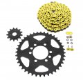 Suzuki Ltz400 Yellow O Ring Chain And Sprocket Black 13 40 96l