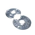 A-premium Brake Dust Splash Shield Compatible With Mercedes-benz C-class W203 C230 C55 Amg 2001-2007 Clk-class A209 C209 R171