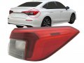 Apa Replacement For Outer Led Tail Light Rear Lamp Assembly 2022 2023 Civic Sedan With Bulb Included Passenger Right Side 