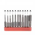 Uxcell 16-5 16 Inch Hex Head Screwdriver Bit Set 1 4 Shank S2 Steel Magnetic 2 Long Drill Bits 11 Piece