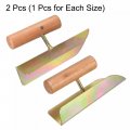 Uxcell Inside And Corner Trowels 2 Inch Galvanized Steel Drywall Shaping Tool
