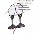 Yibid Integrated Motorcycle Led Turn Signal Light Mirrors For Suzuki Sv650s 2003-2008 Sv1000s 2003-2007 Gsf 1200s Bandit