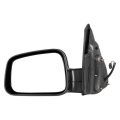 Door Mirror Driver Side For Chevy Hhr 2006 2011 Power Non Heated Textured Black Replaces 20923833 Gm1320367 