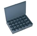 Durham 102-95-ind Gray Cold Rolled Steel Individual Large Scoop Box 18 Width X 3 Height 12 Depth 24 Compartment 