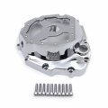 Custom Clear Glass Engine Clutch Cover Protector Guard For 2001-2005 Gsxr 600 1000 2000-2005 Gsx-r 750 Motorcycle P N 