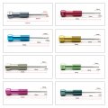 Lab Denture Implant Abutment Screwdrivers 8pcs Per Kit With Base Blue
