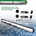 4pcs 5 Panel Universal Wink Mirror For Golf Carts Fits Ezgo Club Cars And Yamaha Wide Angle Rear View Car Suv Van Truck