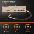 A-premium Inlet Lower Engine Oil Cooler Line Hose Assembly Compatible With Chevrolet C2500 K2500 Suburban C3500 C3500hd K3500