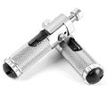 Arrival Motorcycle Cnc Universal Foot Restrests Folding Pegs Rear Set For Honda Kawasaki Ktm Ducati Suzuki Yamaha Silver