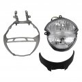 Motorcycle Headlight Motorbike Head Lamp Assembly With Bracket Clamp Motorcycle Waterproof Headlamp Replacement For Ducati