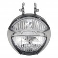 Motorcycle Headlight Motorbike Head Lamp Assembly With Bracket Clamp Motorcycle Waterproof Headlamp Replacement For Ducati