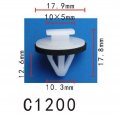 Autobahn88 Body Side Molding Clip Compatible With Toyota Oem 753950t010 Pack Of 20