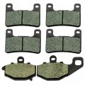 Front And Rear Brake Pads For Kawasaki Zx10 R Ninja Z1000 Zr1000 Zx1000 2008 To 2020 Kevlar Carbon Material 3 Sets 6 Pcs 