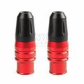 2 Pcs Motorcycle Exhaust Sliders Crash Pads Protector For Kawasaki Z1000 Z1000sx 2013-2015 Red