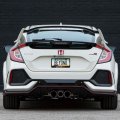 Ipick Image For Honda Civic Type-r Real Black Forged Composite Carbon Fiber License Plate Frame