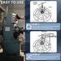 T-1055 Oil Pump Remover And End Play Transmission Tool Heavy Duty Steel Replacement For J-24773-a Gm 4l60e 4l60 700-r4 3l80 400
