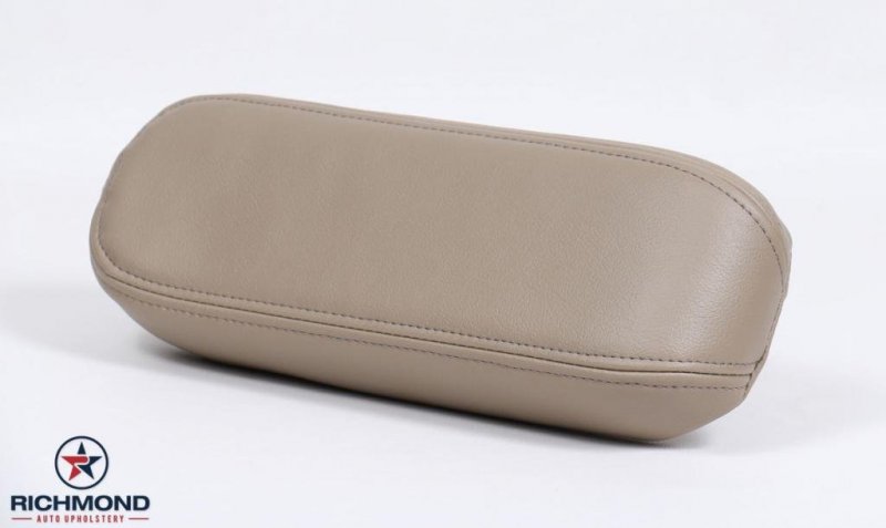 Richmond Auto Upholstery For 2001 Ford F-150 Lariat Supercrew Passenger Side Replacment Leather Armrest Cover Tan