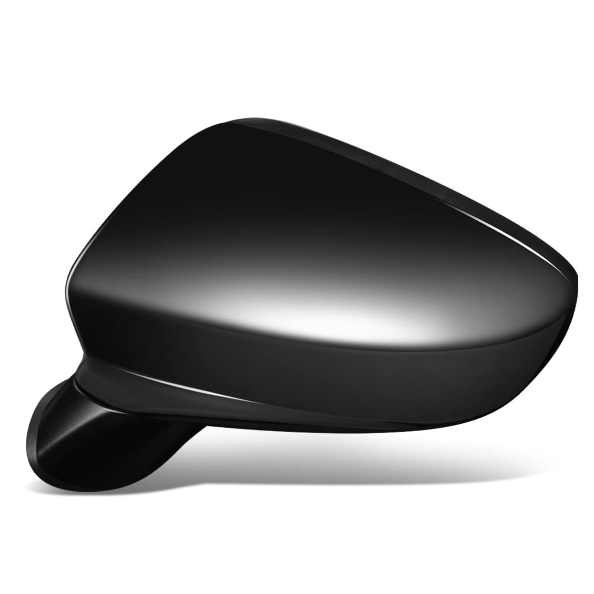 Driver Left Side Mirror For Mazda 6 2014 2016 Power Adjust Heated Glass Turn Signal Manual Folding Black Paint To Match