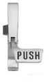C R Laurence 311095plc628 Crl Satin Aluminum Jackson 10 Series Left Hand Reverse Bevel Paddle Rim Panic Exit Device 