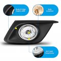 Fog Lights For 2014 2015 2016 Mazda 3 Driver And Passenger Side Replacement Lamp Assembly With H11 Bulbs Waterproof