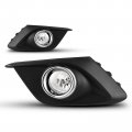 Fog Lights Compatible For 2014 2015 2016 Mazda 3 Driver Passenger Replacement Lamps Assembly 