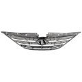 Front Grille Assembly For Hyundai Sonata 2011 2012 2013 Abs Plastic Chrome Shell With Paintable Insert Type 1 Hy1200154