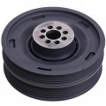 Bapmic 06e105251f Harmonic Balancer Crankshaft Pulley Replacement For Audi A6 A7 A8 Quattro Q5 Q7 Vw