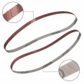 Uxcell 3 8 X 21 120 Grit Sanding Belt Aluminum Oxide Sandpaper Belts For Portable Strip Sander Wood Finishing Metal Drywall