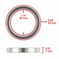 Caltric Drive Clutch Spring Bearing Compatible With Can-am Commander 1000 Max 2011 2012-2020