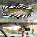 Darisoco Zebra Print Auto Mirror Cover For Rear View Cars Trim Elastic Band Suvs Vans Sedans Car Interior Summer