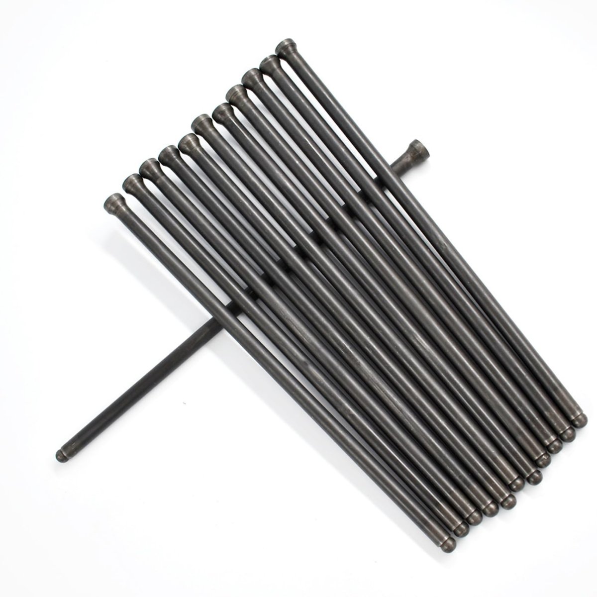 12 Pcs Valve Push Rods Replacement For 6bt 5 9l Diesel Engine