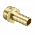 Uxcell Brass Barb Hose Fitting Connector Adapter 12mm Barbed X G1 2 Male Pipe 5pcs
