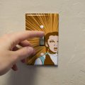 Wizard Of Oz Dorothy Not In Kansas Plastic Wall Decor Toggle Light Switch Plate Cover 
