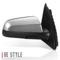 Gm1321413 Factory Style Passenger Right Side Mirror Manual Folding Power Adjust Compatible With Pontiac G8 08-09 Polished