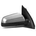 Gm1321413 Factory Style Passenger Right Side Mirror Manual Folding Power Adjust Compatible With Pontiac G8 08-09 Polished